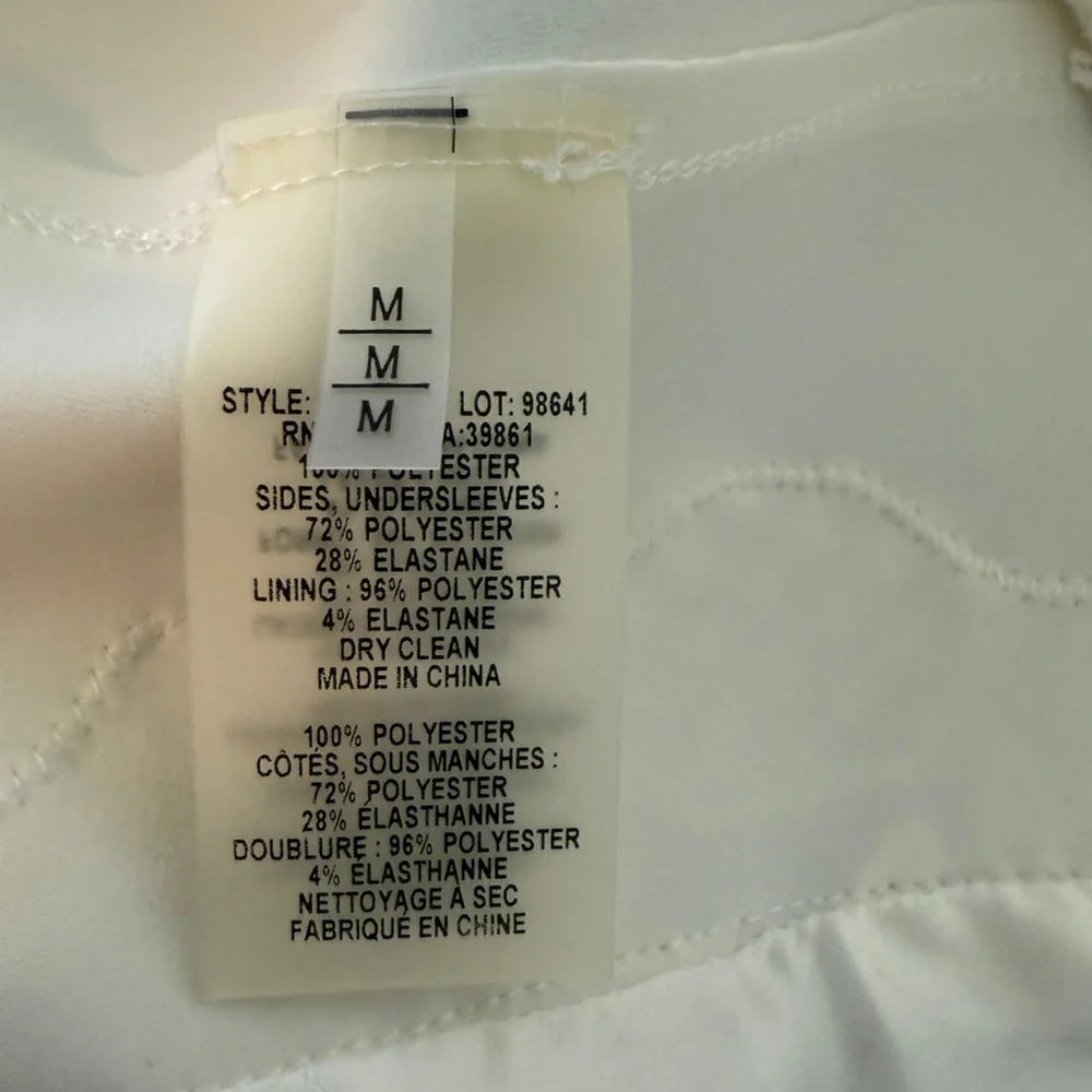 Elie Tahari Elegant White Lace Women's Top - Picture 11 of 11